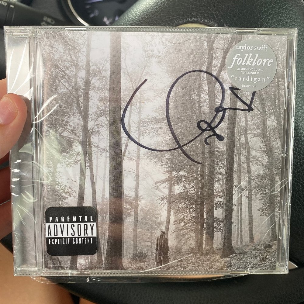 Trading Signed Taylor folklore - not for sale